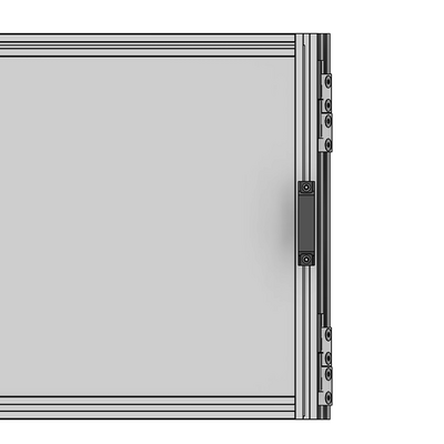 50-240-0 MODULAR SOLUTIONS PULL HANDLE 120, NO MOUNTING HARDWARE INCLUDED